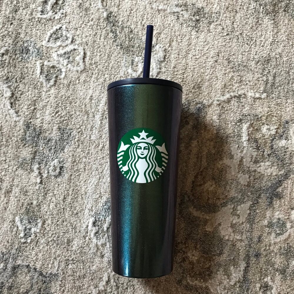 NWT Starbucks Stainless Steel Purple Tumbler